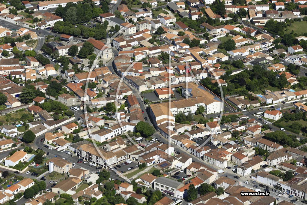 Photo arienne de Dompierre-sur-Mer