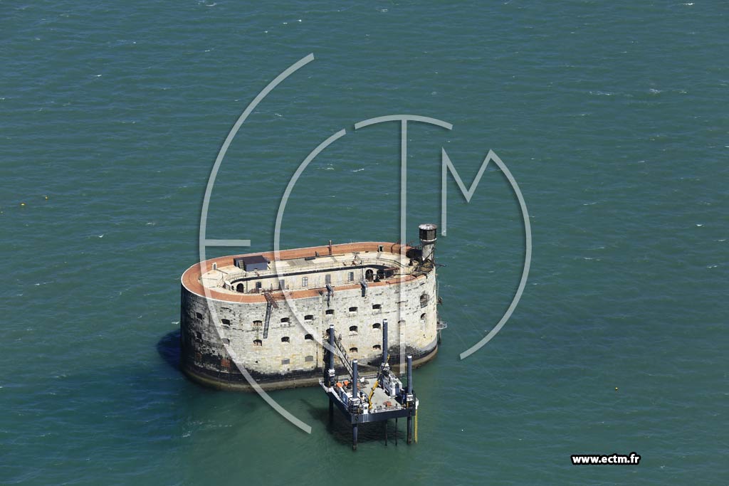 Photo arienne de Fort Boyard