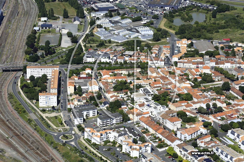 Photo arienne de La Rochelle