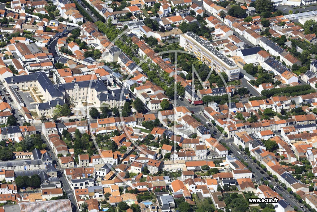 Photo arienne de La Rochelle (La Genette)
