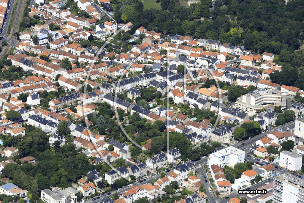 Photo arienne de La Rochelle (La Genette)