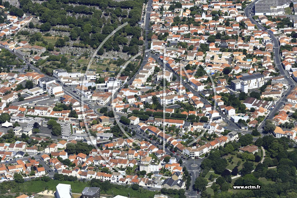 Photo arienne de La Rochelle (Saint Eloi)