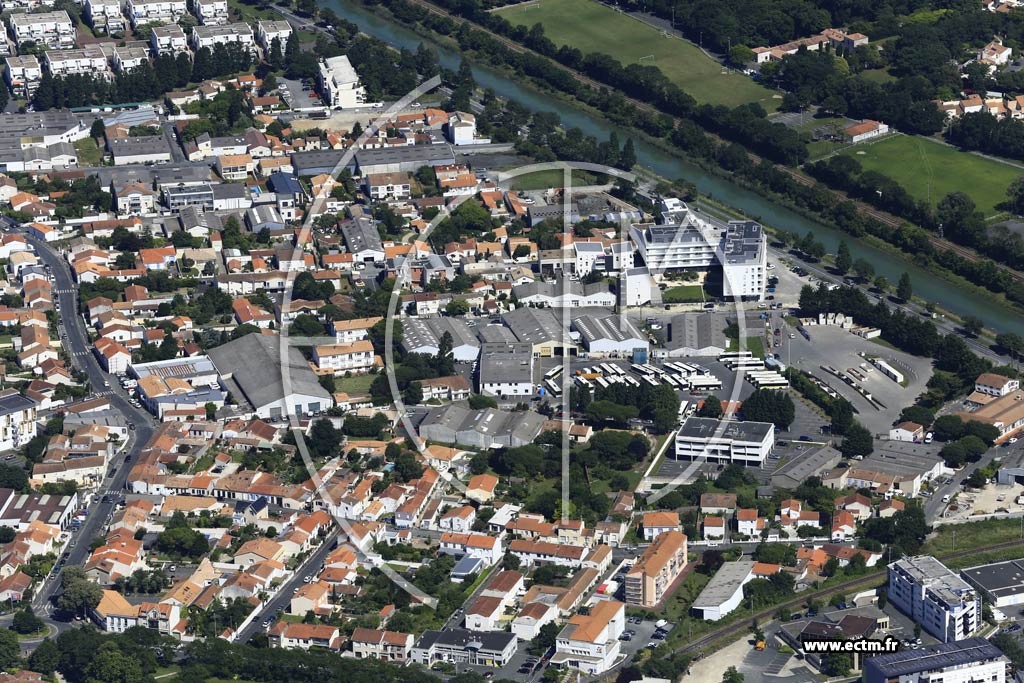 Photo arienne de La Rochelle (Saint Eloi)