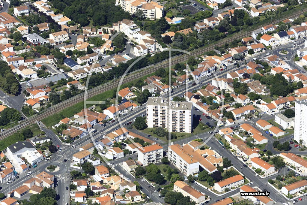 Photo arienne de La Rochelle (Saint Maurice)