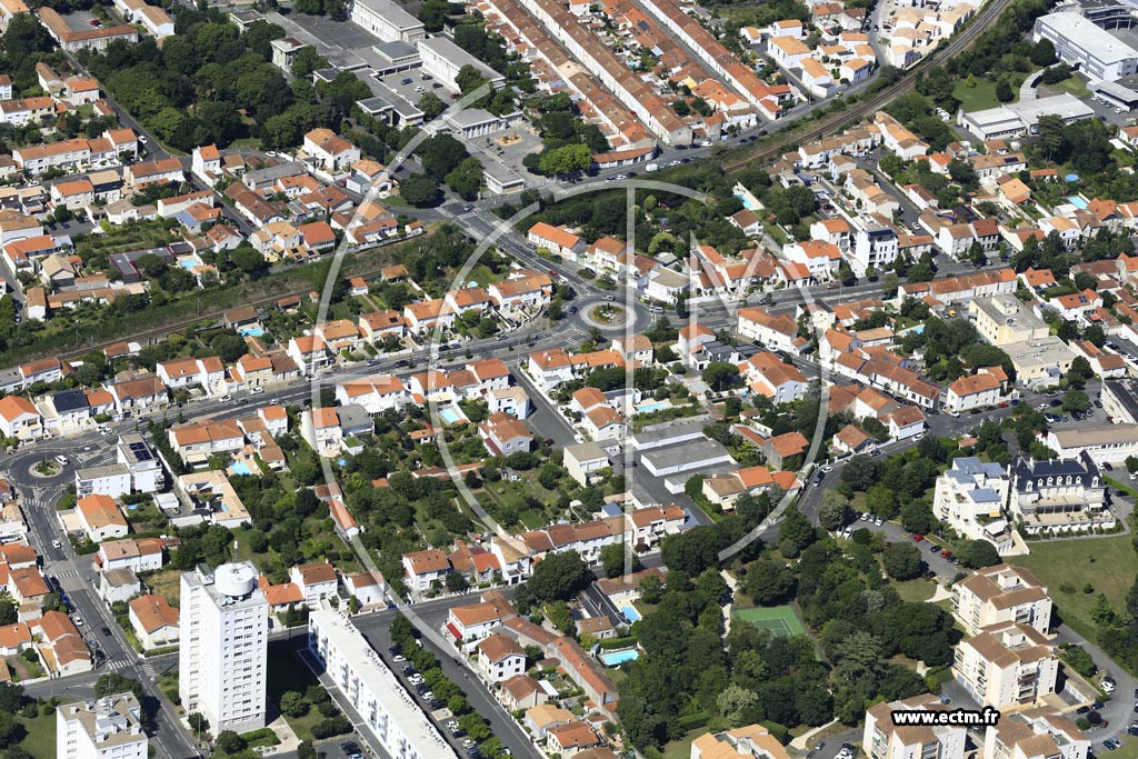Photo arienne de La Rochelle (Saint Maurice)