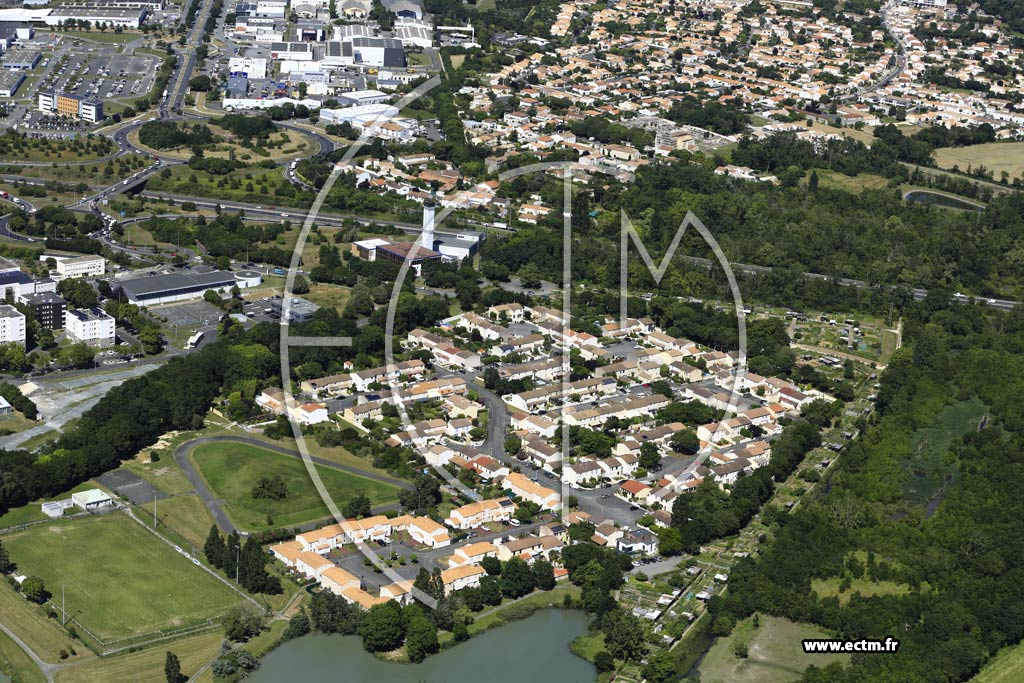 Photo arienne de La Rochelle (Villeneuve des Salines)