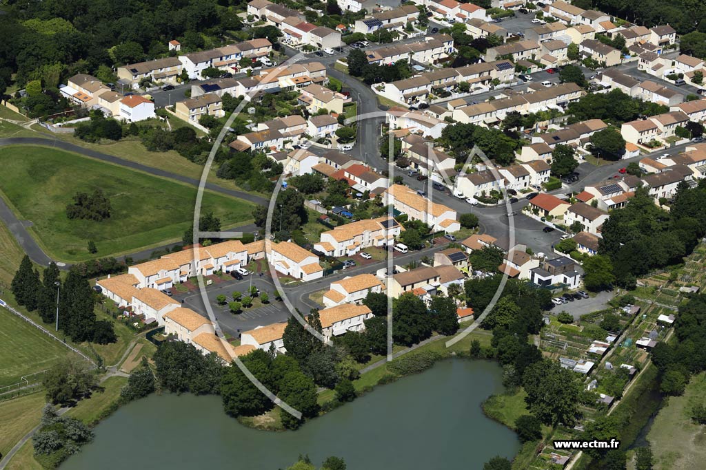 Photo arienne de La Rochelle (Villeneuve des Salines)