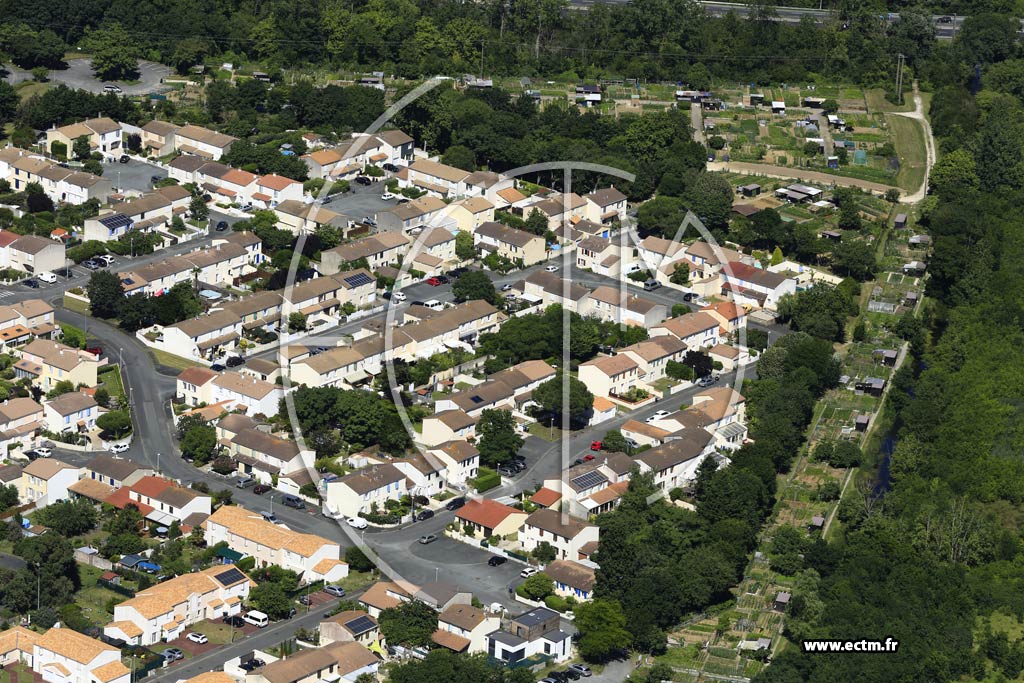 Photo arienne de La Rochelle (Villeneuve des Salines)