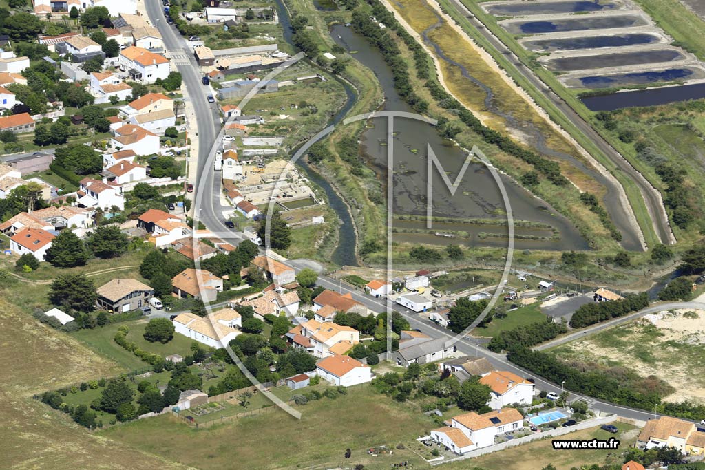 Photo arienne de Nieul-sur-Mer (Lauzires)