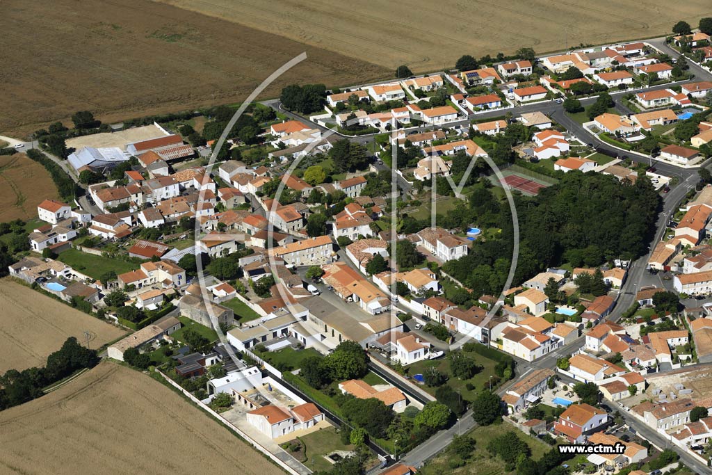 Photo arienne de Nieul-sur-Mer (Le Payaud)