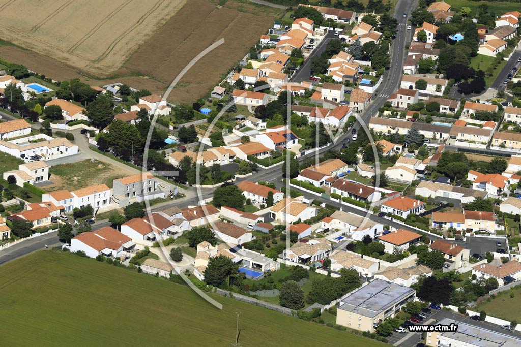 Photo arienne de Puilboreau (La Motte)