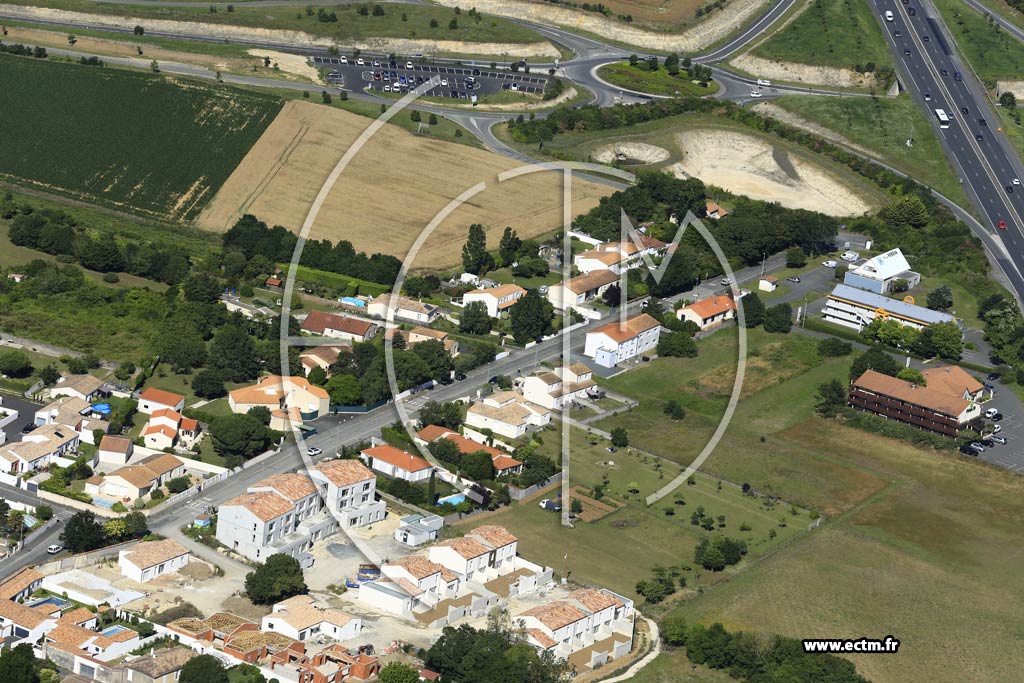 Photo arienne de Puilboreau (La Motte)