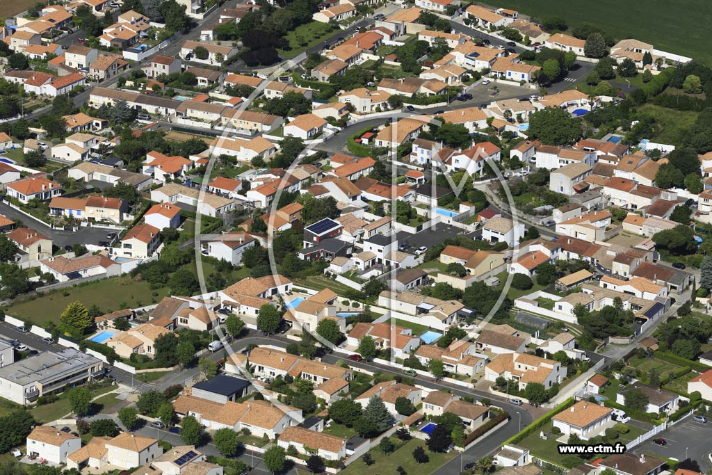 Photo arienne de Puilboreau (La Motte)
