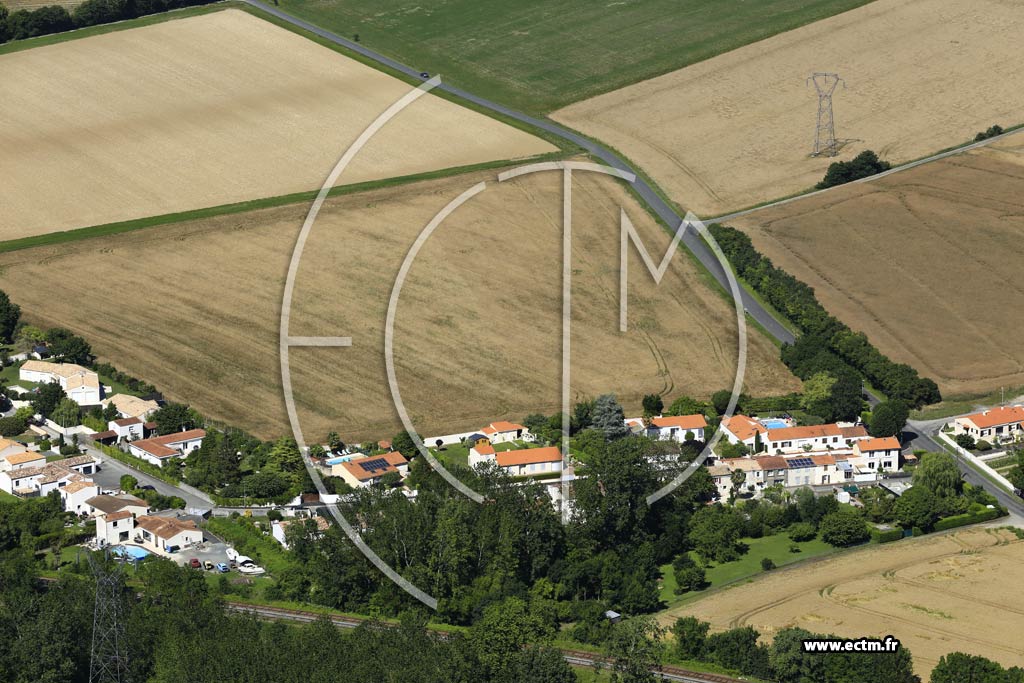 Photo arienne de Saint-Ouen-d'Aunis (Chemin Vert)