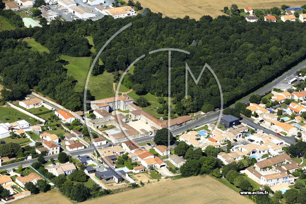 Photo arienne de Saint-Xandre