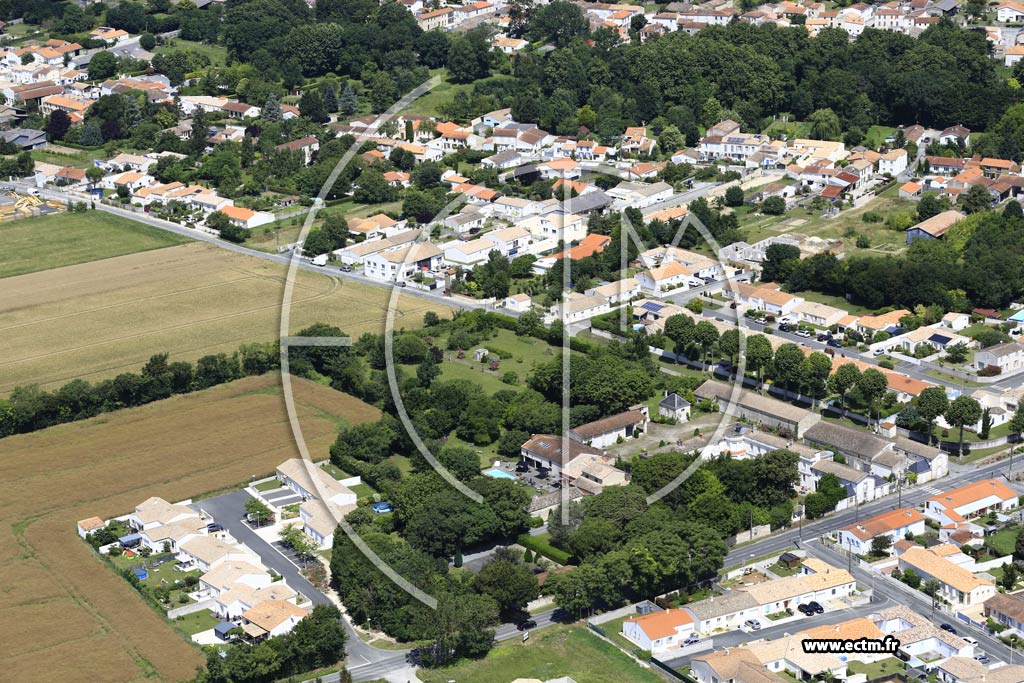 Photo arienne de Aigrefeuille-d'Aunis (Fief Berland)