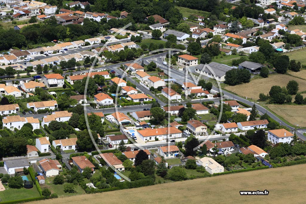 Photo arienne de Aigrefeuille-d'Aunis (le Grand Chemin)