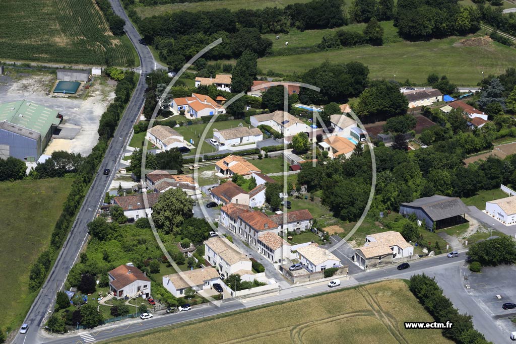 Photo arienne de Aigrefeuille-d'Aunis (le Moulin de Brassepot)