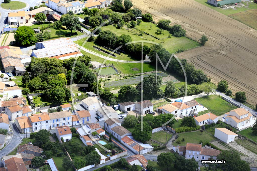 Photo arienne de Ballon (la Gravelle)