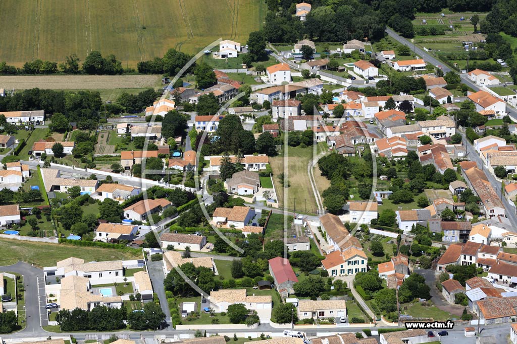 Photo arienne de Forges