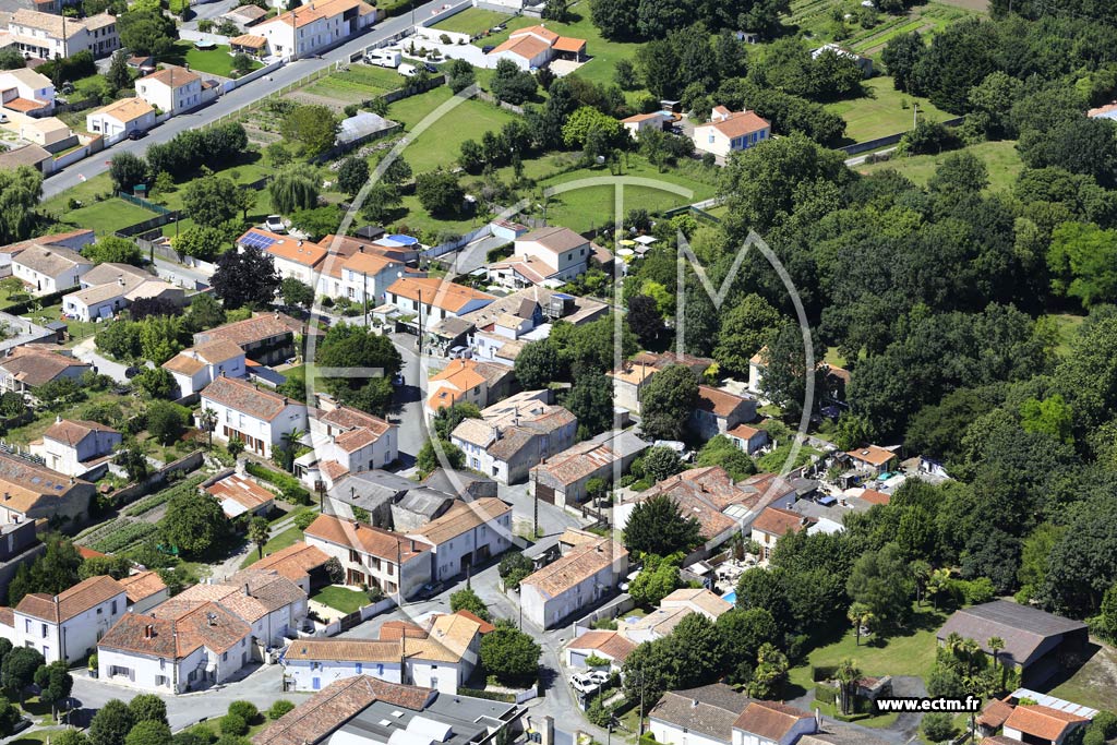 Photo arienne de Forges