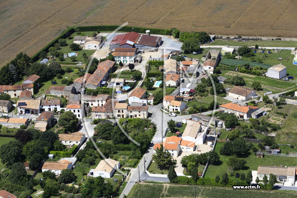 Photo arienne de Landrais (les Granges)