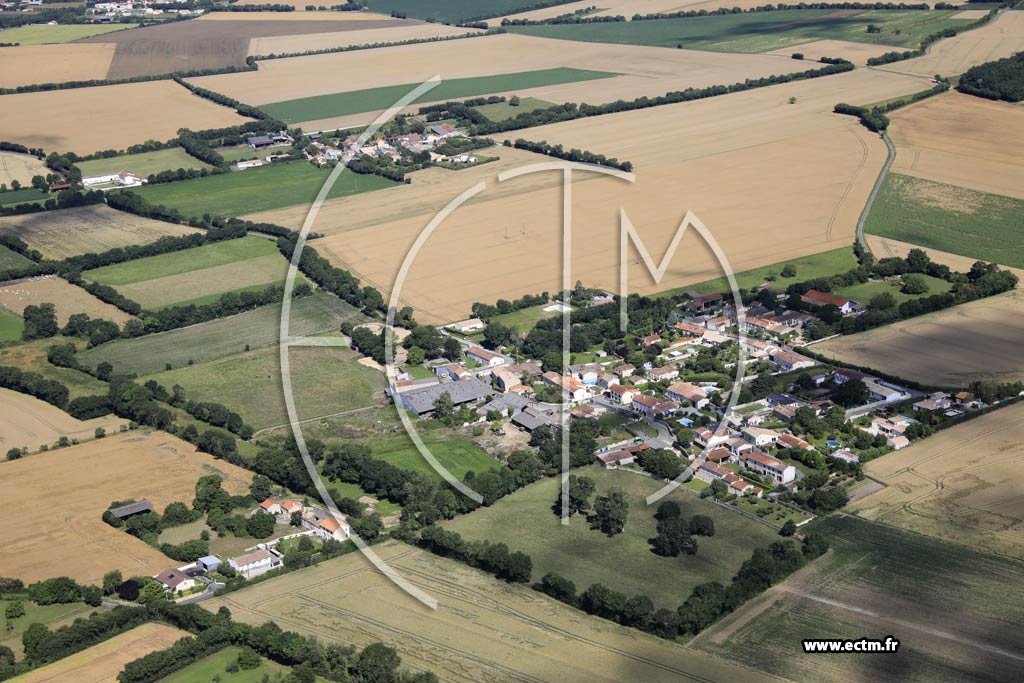 Photo arienne de Saint-Mard (Charentenay)
