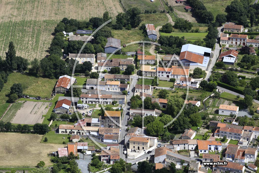 Photo arienne de Saint-Saturnin-du-Bois