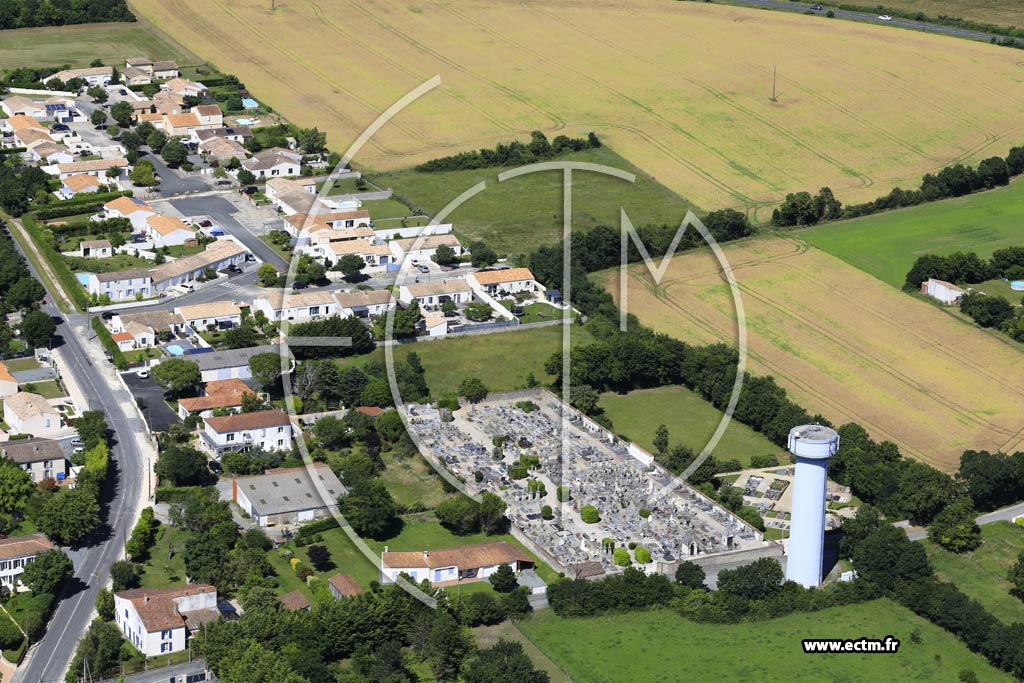 Photo arienne de Saint-Sauveur-d'Aunis