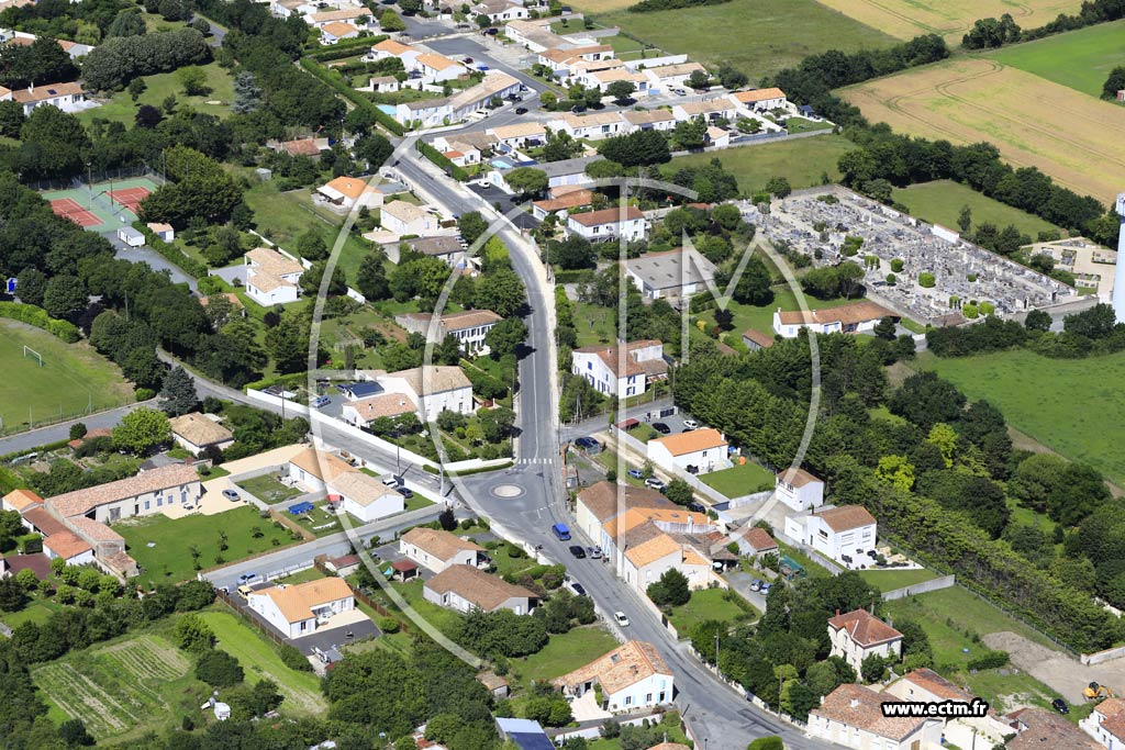 Photo arienne de Saint-Sauveur-d'Aunis