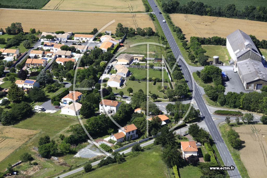 Photo arienne de Saint-Sauveur-d'Aunis