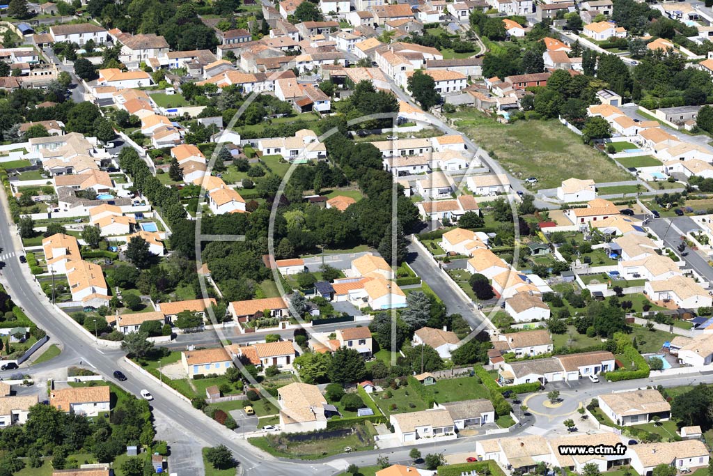 Photo arienne de Saint-Sauveur-d'Aunis