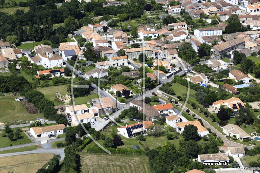 Photo arienne de Saint-Sauveur-d'Aunis
