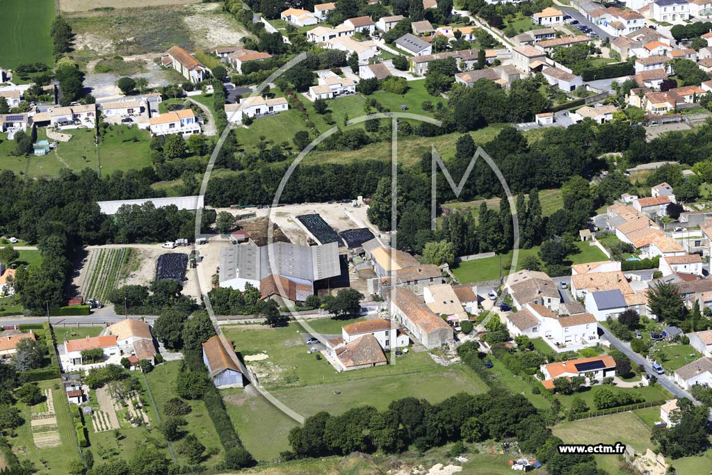 Photo arienne de Saint-Sauveur-d'Aunis