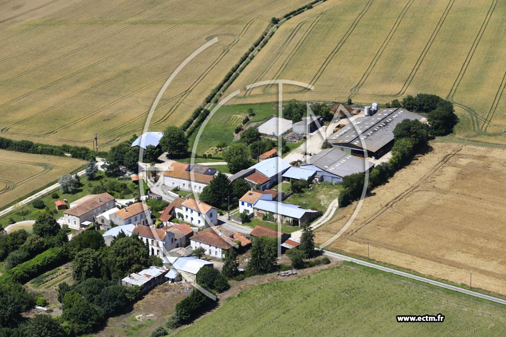 Photo arienne de Vandr (Garnaud)