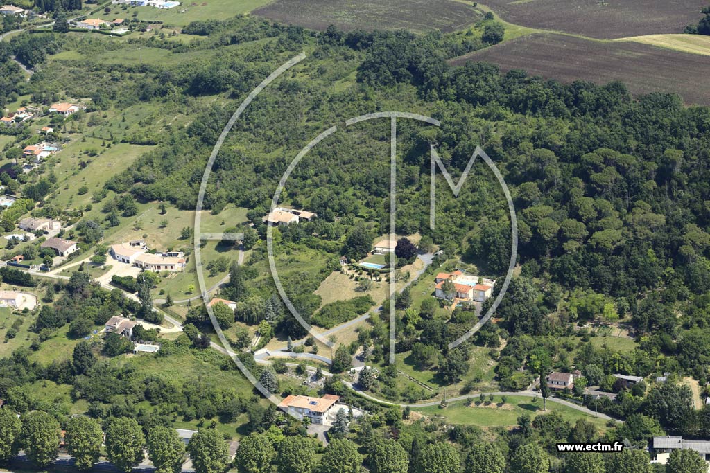 Photo arienne de Saint-Jean-de-Thurac