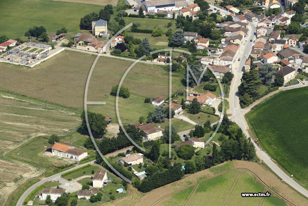 Photo arienne de Saint-Nicolas-de-la-Balerme