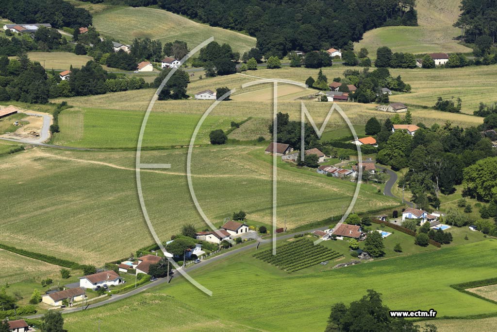Photo arienne de Bnesse-ls-Dax (Lataste de Haut)