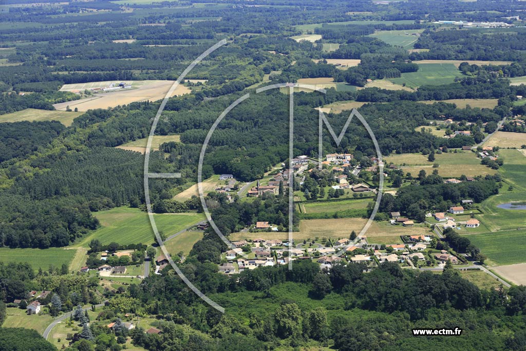 Photo arienne de Carcars-Sainte-Croix