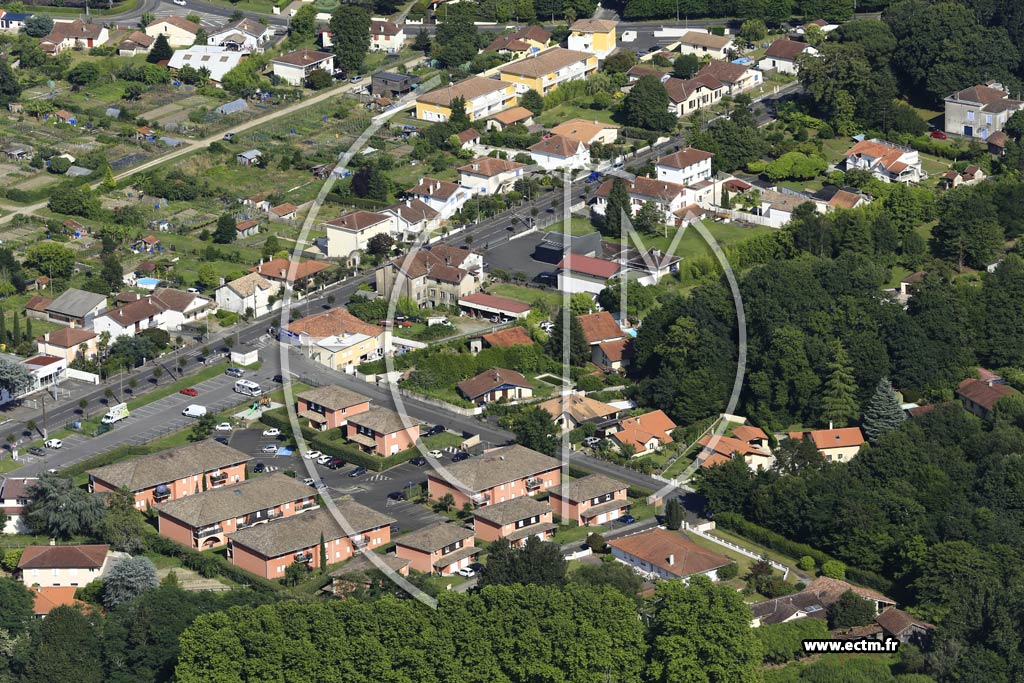 Photo arienne de Dax (Laparcelle)