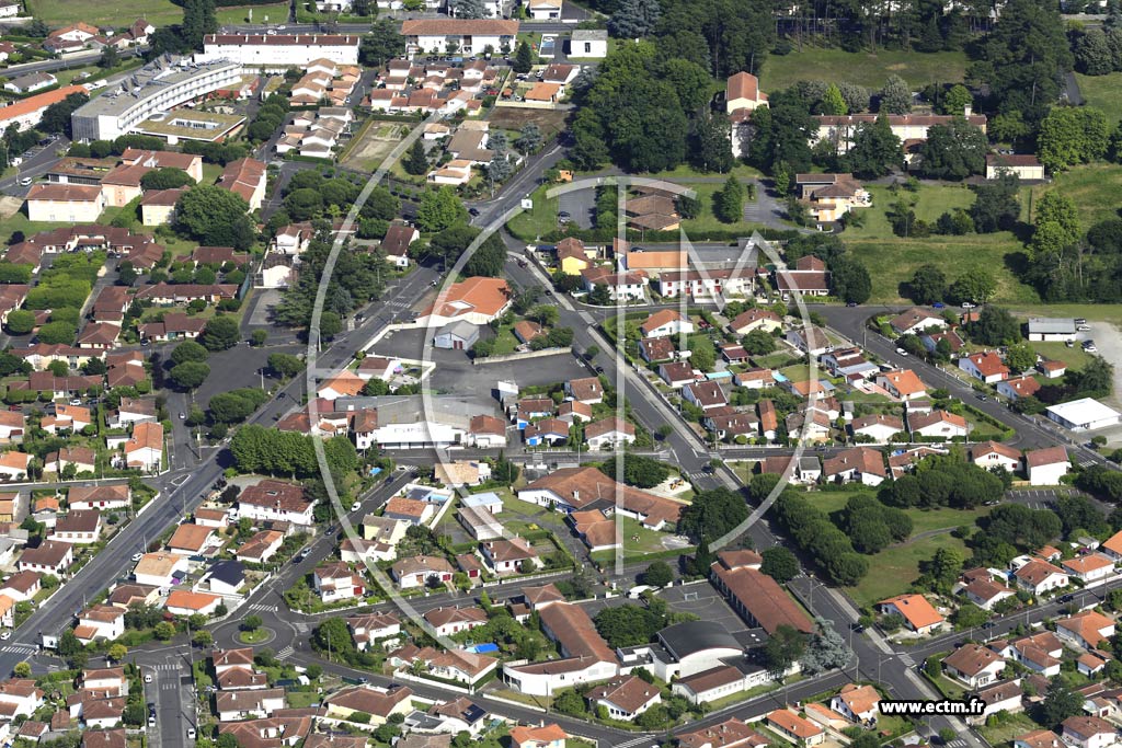 Photo arienne de Dax (le Gond)