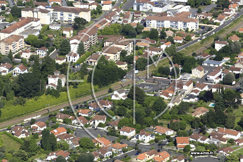 Photo arienne de Dax (Quartier Berlion)
