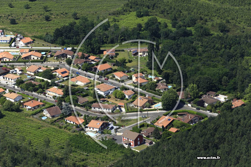 Photo arienne de Pontonx-sur-l'Adour (le Petit Gassiot)