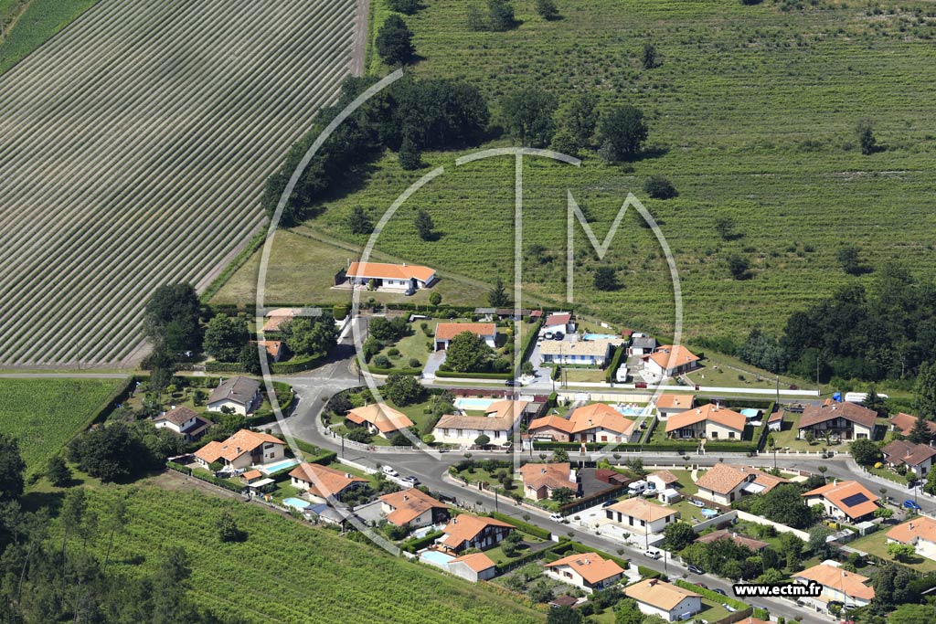 Photo arienne de Pontonx-sur-l'Adour (le Petit Gassiot)