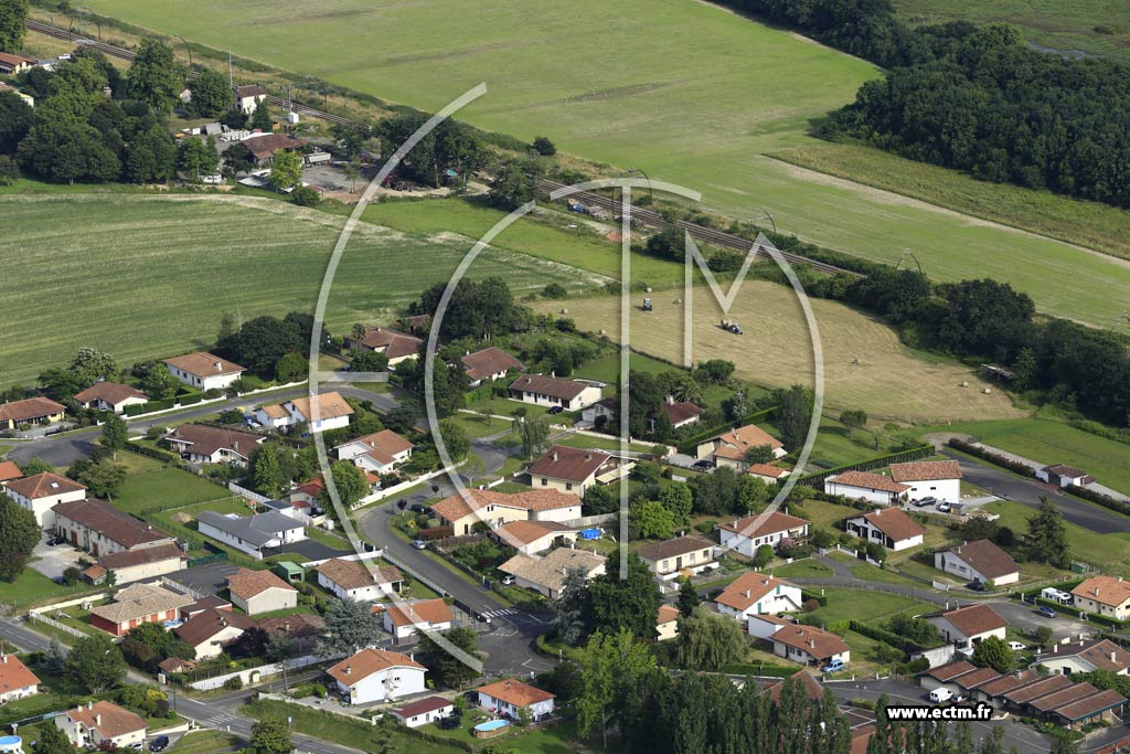 Photo arienne de Rivire-Saas-et-Gourby (Rivire)