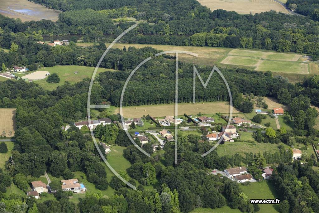 Photo arienne de Rivire-Saas-et-Gourby (Rivire)