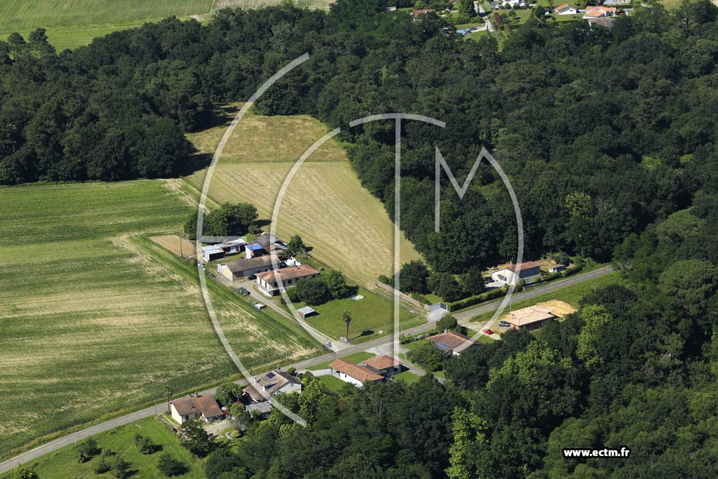 Photo arienne de Saint-Pandelon (Lalanne)