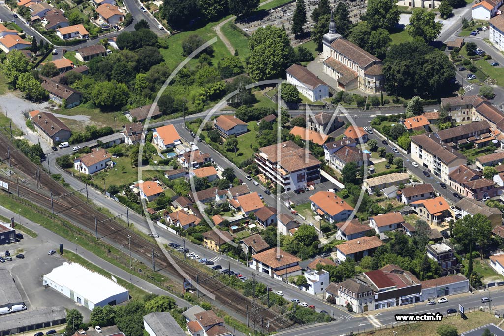 Photo arienne de Saint-Paul-ls-Dax