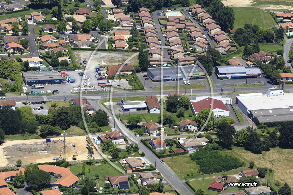 Photo arienne de Saint-Paul-ls-Dax (Lesbordes)