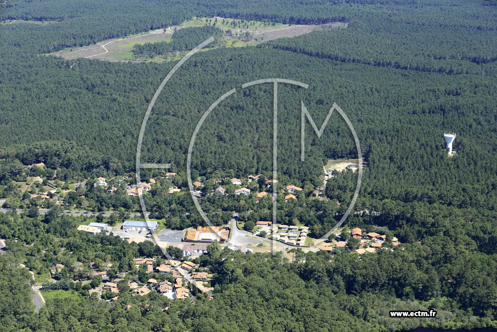 Photo arienne de Moliets-et-Maa (le Houron)